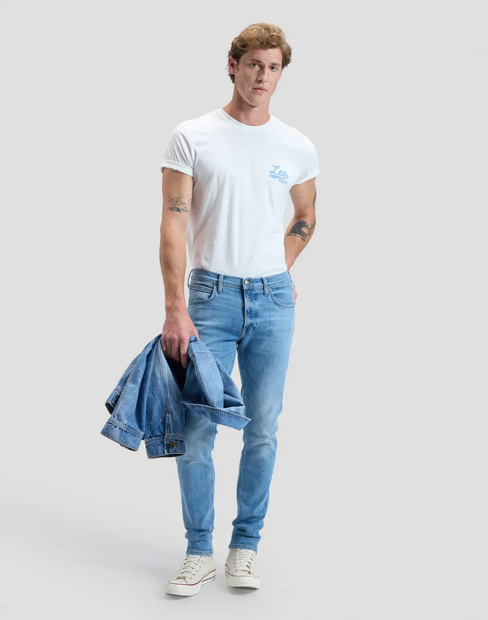 ג׳ינס Luke בגזרת Slim Tapered – תמונה 3