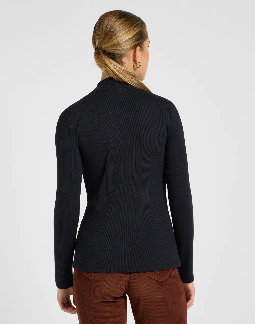 חולצה ארוכה MOCK NECK – תמונה 2