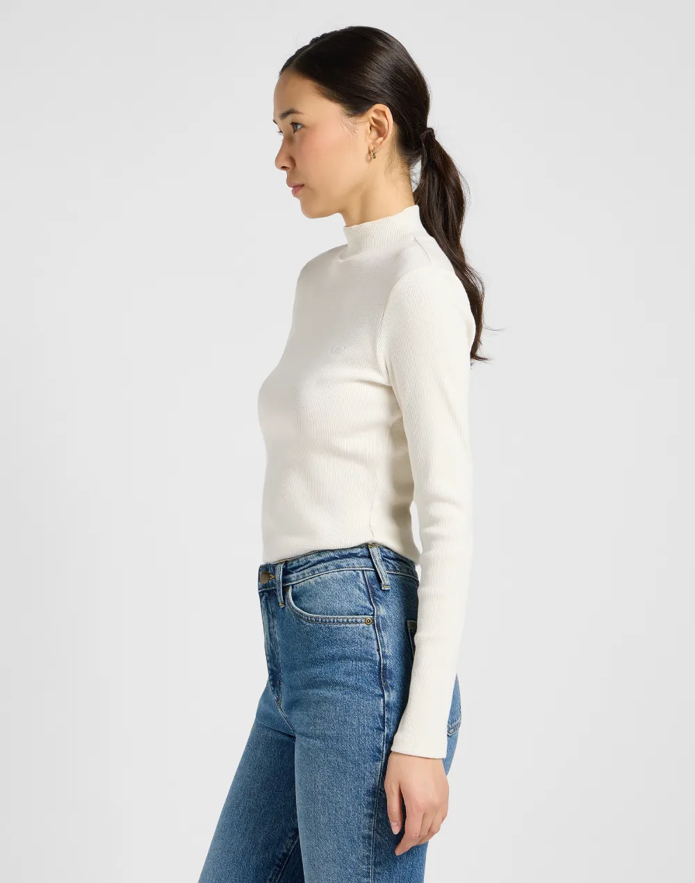 חולצה ארוכה MOCK NECK – תמונה 4