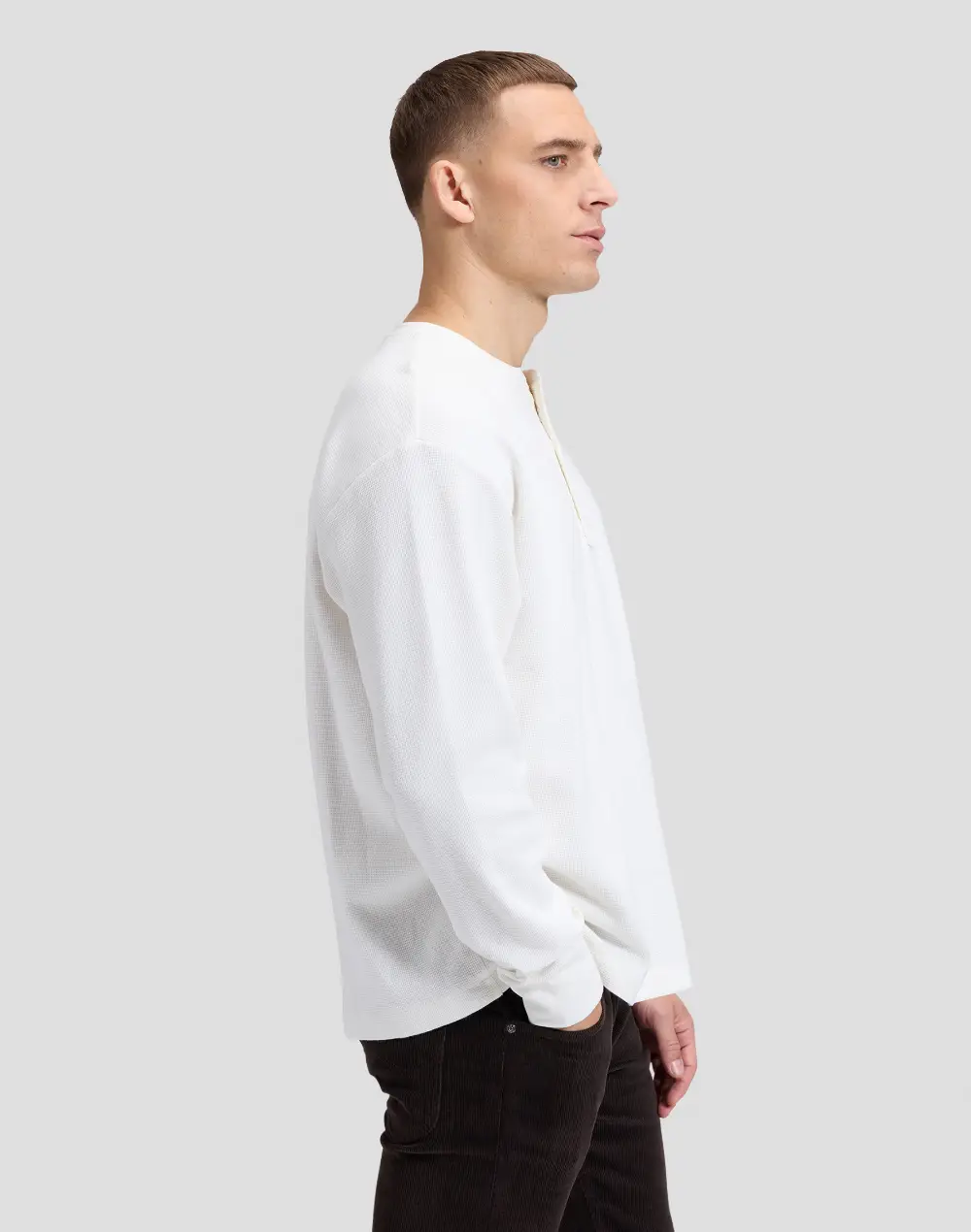 חולצת Henley ארוכה – תמונה 4