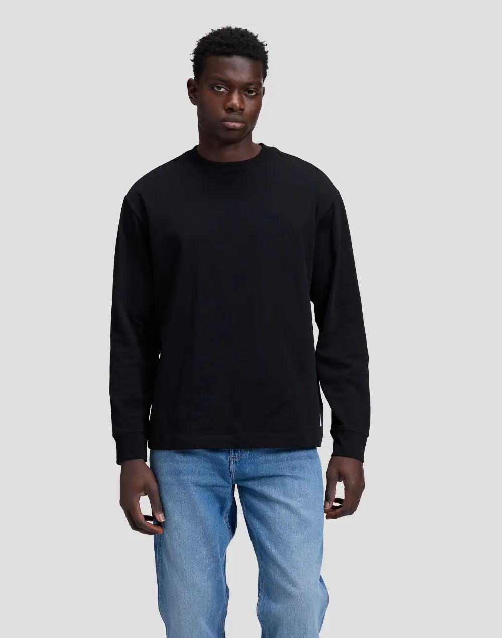 טי שירט Workwear Heavy ארוכה בגזרת Boxy