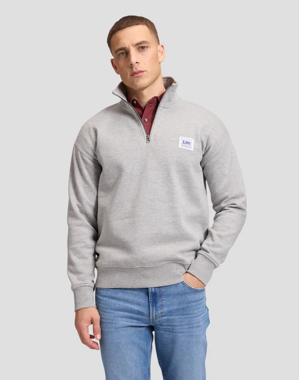 סווטשירט Workwear Half Zip