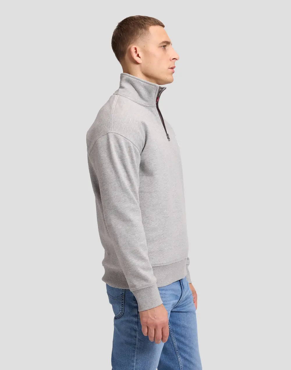 סווטשירט Workwear Half Zip – תמונה 4