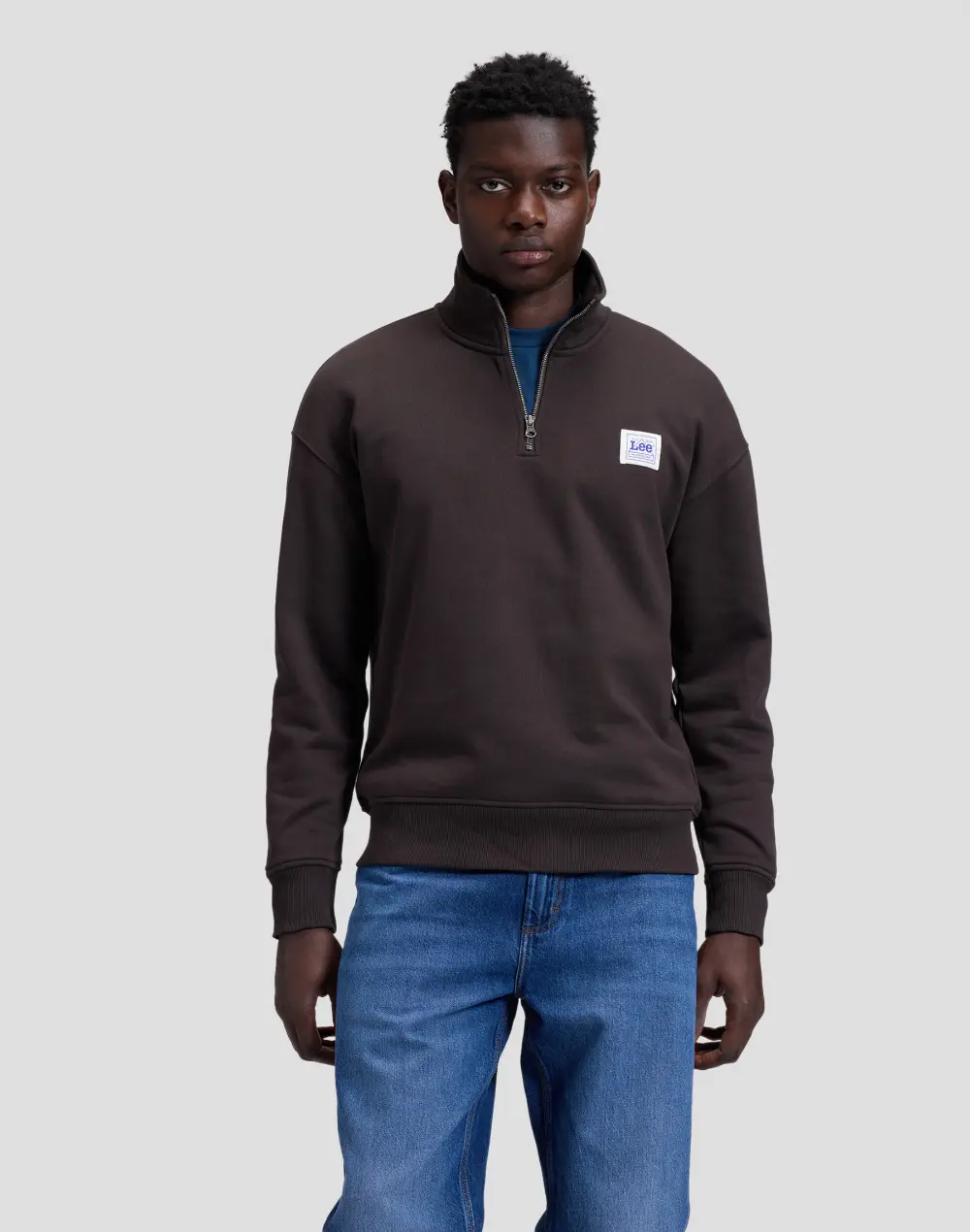 סווטשירט Workwear Half Zip