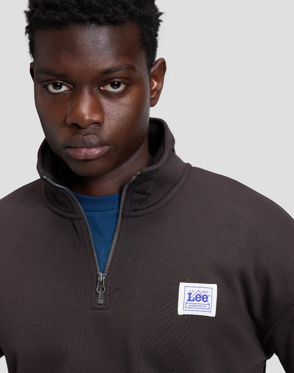 סווטשירט Workwear Half Zip – תמונה 5