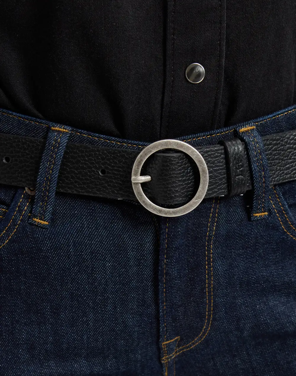 חגורת Circle Buckle – תמונה 2