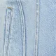 ווסט ג'ינס של חברת לי ג'ינס בצבע FROSTED BLUE