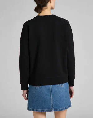 סווטשירט צווארון עגול LEE JEANS