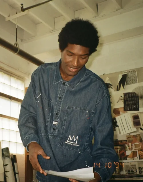 חולצת ג’ינס ™Lee® x Basquiat