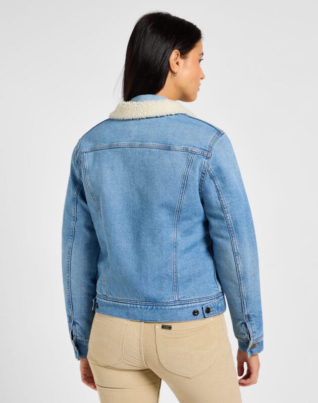 ג'קט Rider עם צאוורון פרווה