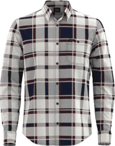 חולצה מכופתרת עם משבצות