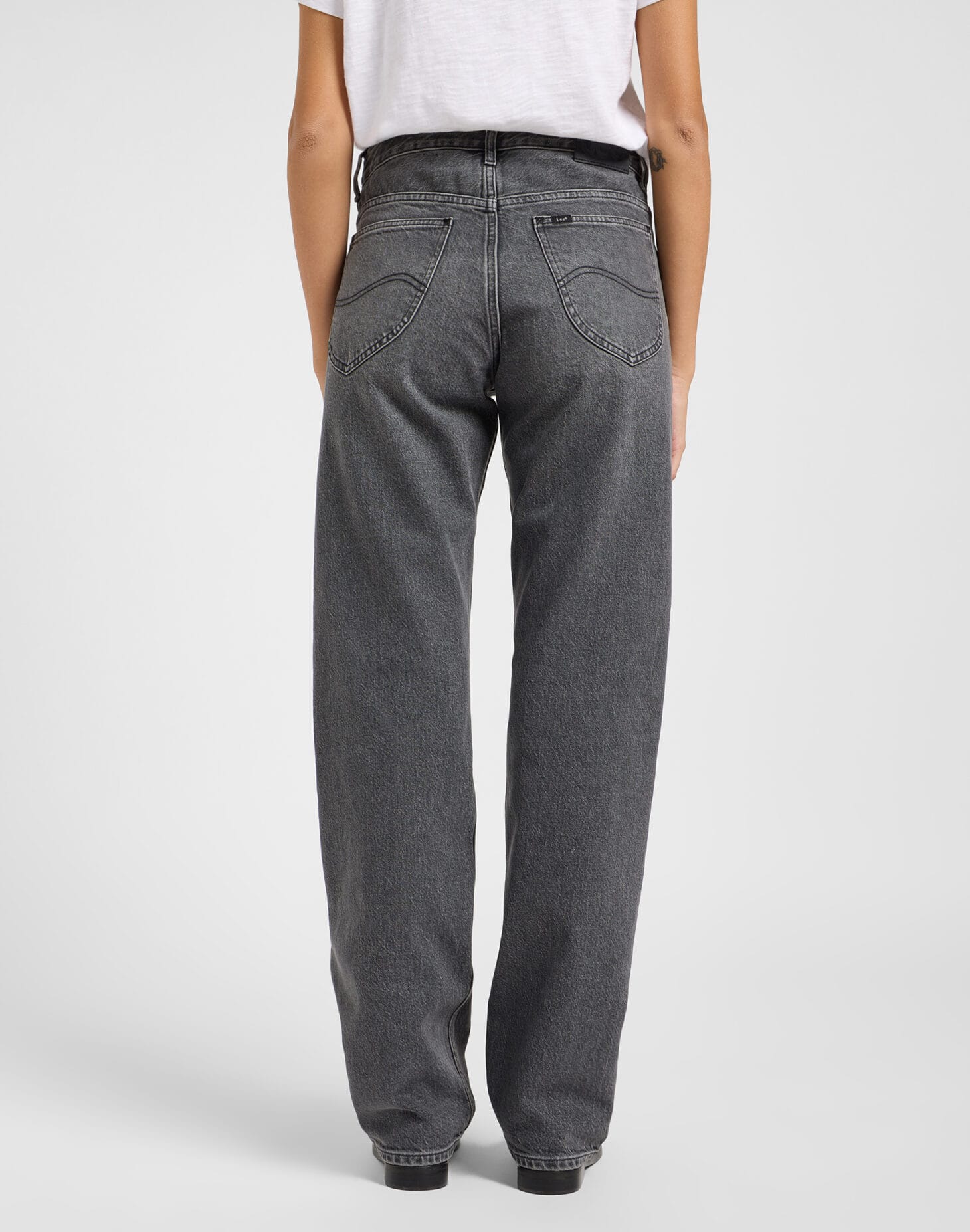 Lee Dames Carol Straight jeans Middelblauw