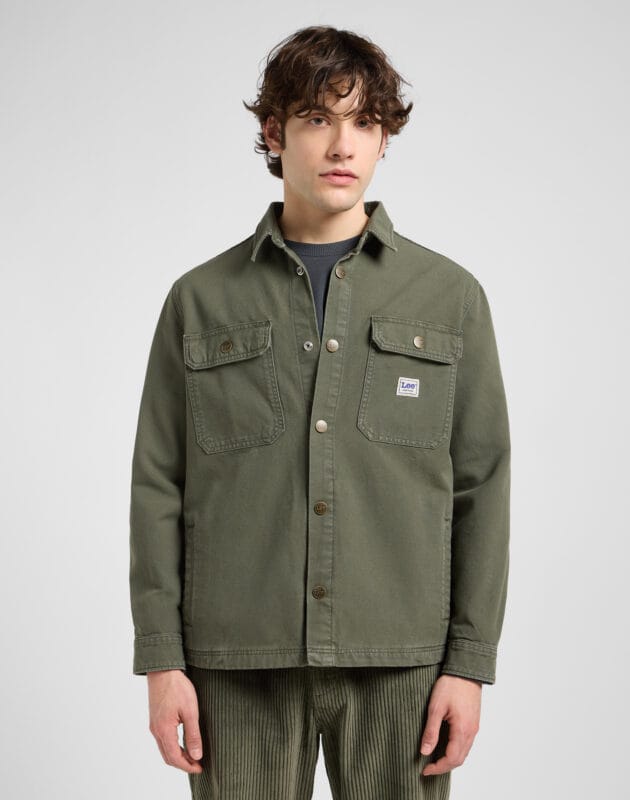 חולצת אוברשירט מכופתרת