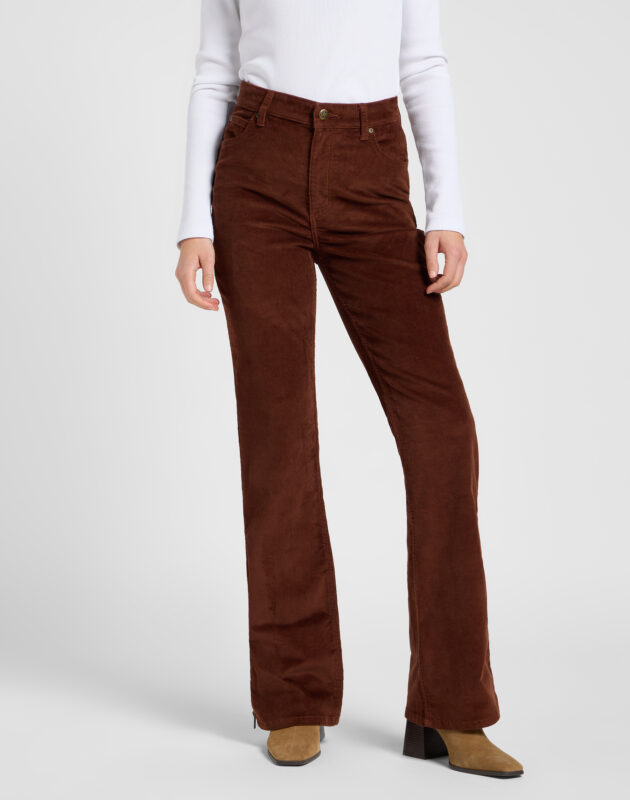 מכנסי Zipped Bootcut