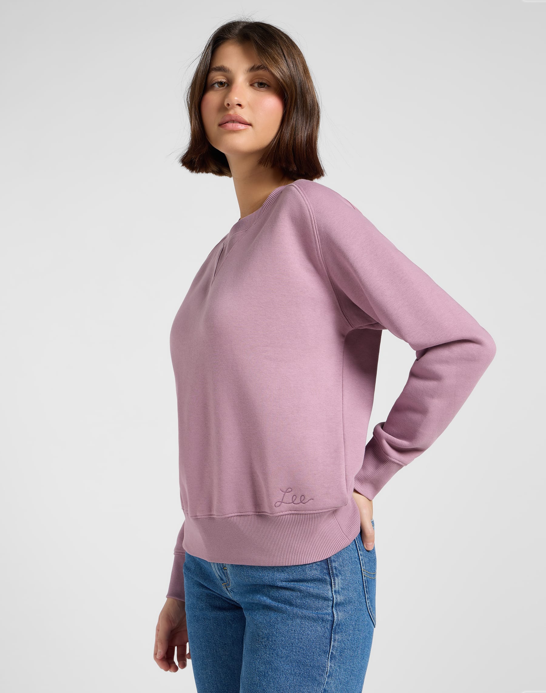 סוויטשירט Raglan בגזרה רגילה