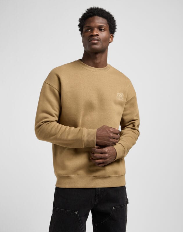 סוויטשירט בגזרה משוחררת