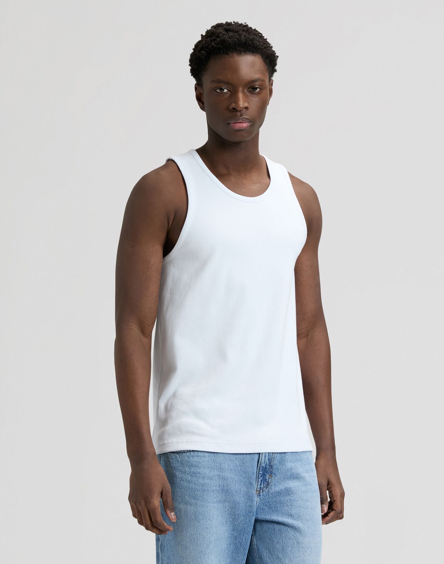 RIBBED TANK