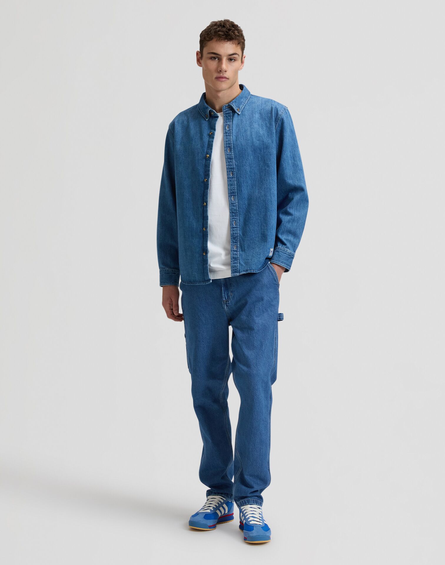 חולצה מכופתרת CLEAN WW BUTTON DOWN