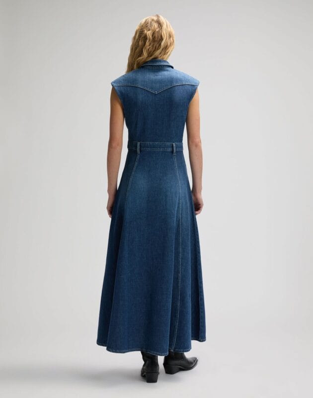 שמלת ג'ינס מקסי