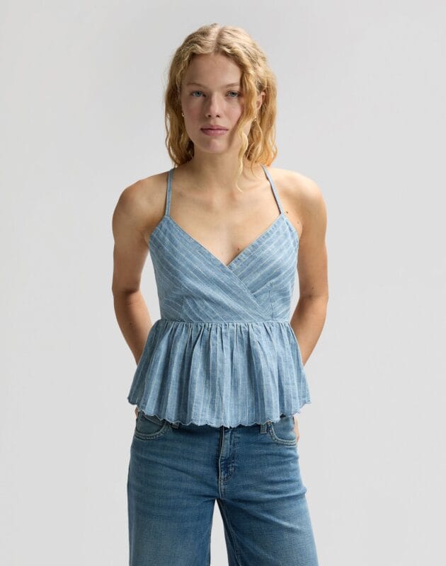 PEPLUM CAMI